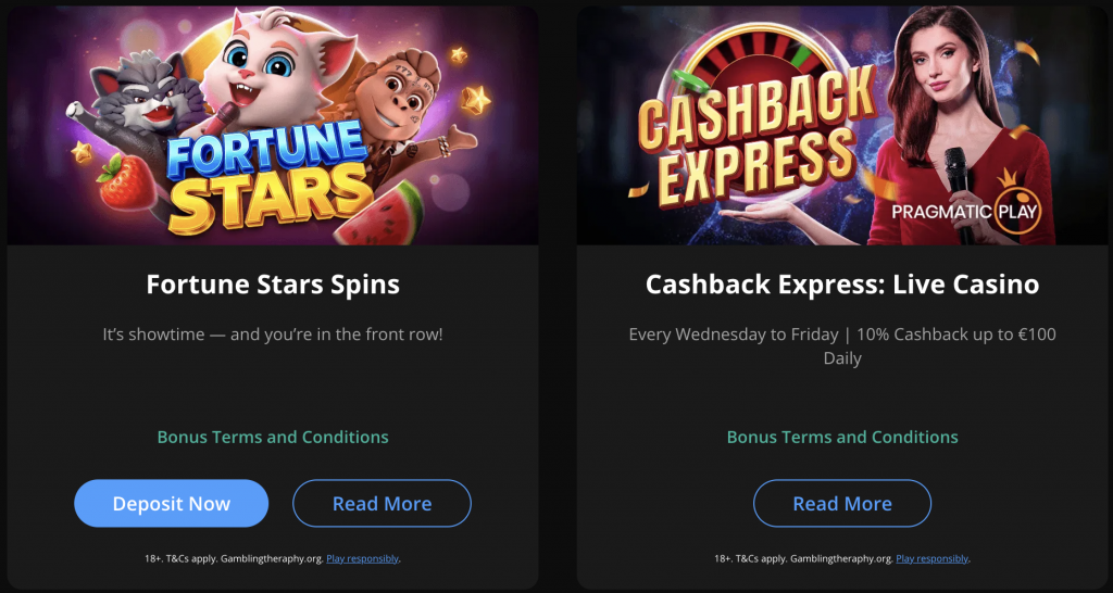 bCasino Rewards & Incentives